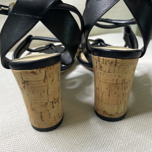 Jimmy Choo Margo 80 Cork Heeled Sandals Size 35 - Picture 4 of 6